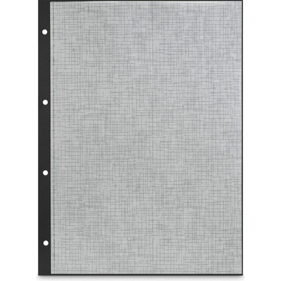 Hama fotokarton s pergamenem, 23,3 x 31 cm, děrovaný, 25 listů, černý