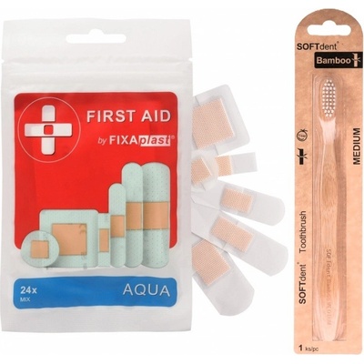 FIXAplast FIRST AID Aqua náplast mix 24 ks