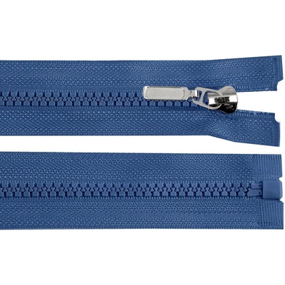 Stoklasa Kostěný zip No 5 délka 30 cm s ozdobným jezdcem Balení: 1 ks, Varianta: 220 modrá jeans tmavá 220 modrá jeans tmavá