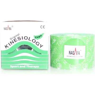 Nasara Kinesiology Tape zelený 5 cm x 5 m