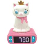 Lexibook - Alarm Clock with Night Light Kitten, Kitten Digital Alarm Clock for Children with Night Light Snooze, Children's Clock, Luminous Cat, Pink White - RL800KTLXB (RL800KTLXB)