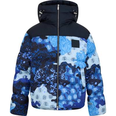 OFF WHITE Яке OFF WHITE Men's Wind Resistant Short Puffer Jacket - Multicolor