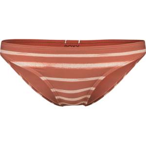 Roxy Дамско бикини долнище Roxy Women's Beach Classics Moderate Bo Bikini bottom - Cedar Wood Happy Stripe - размер XS (150-3897-0111)