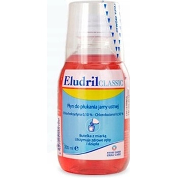 Elgydium Eludril Clasic ústní voda (Antibacterial and Analgesic) 200 ml