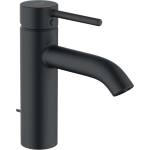 Kludi Bozz - Смесител за умивалник, със сифон, EcoPlus, матово черно 382933976 (382933976)
