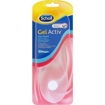 Scholl GelActiv Gélové vložky do topánok s plochou podrážkou