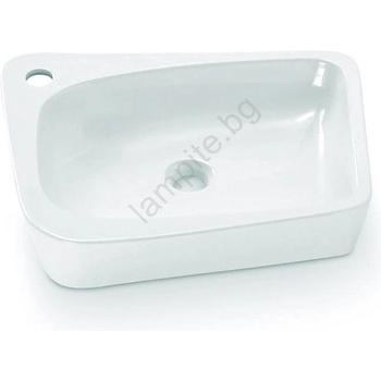 Bathco 4001 - Мивка за плот ARAGON 50x40, 5 см порцелан/бяла (BO0026)