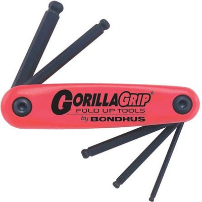 Bondhus Skladacie kľúče 5-10 mm imbus s guličkou 5- dielna sada BF5M 32897