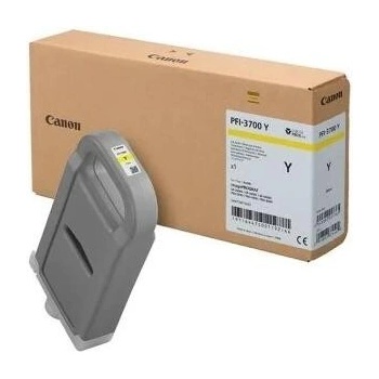 Canon PFI-3700 Y 6447C001 жълт (yellow) оригинална касета (6447C001)