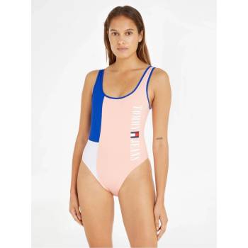 ommy Hilfiger Underwear One Piece Runway modro-růžové