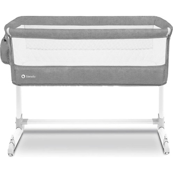 Lionelo Бебешко легло Lionelo - Theo, Сиво (5902581657510)