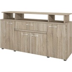 Bogdan Furniture I Скрин Mod 3056, Сонома тъмна