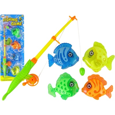 Lean Toys Rybaření Rybářský prut 4 Ryby