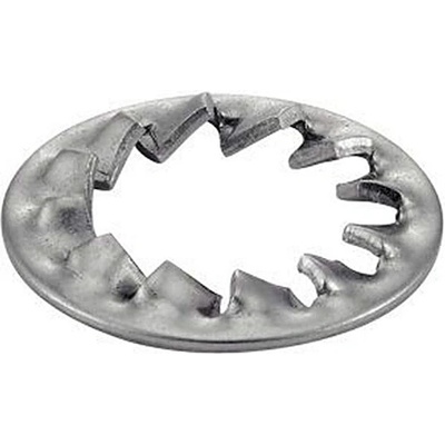 DIN 6798l 10.5 ZN podložka vejárová s vnútorným ozubením-biely zinok
