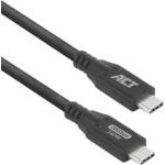 ACT Кабел USB-C - USB-C, 1 м / USB4, 20Gbps, 240W (EWENT-ACT-CAB-AC7421) - megamag