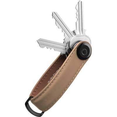 Kľúčenka Orbitkey 2.0 Matte Leather Mocha