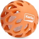 Karlie-Flamingo Gumová mřížkovaná koule s LED světlem uvnitř 8,3 cm