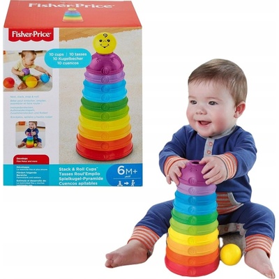 Fisher-Price aktívna skladačka s rolničkou