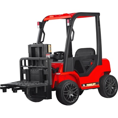 Jokomisiada elektrický vysokozdvižný vozík Forklift červenočierná
