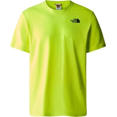 The North Face S/S Red Box Tee yellow black