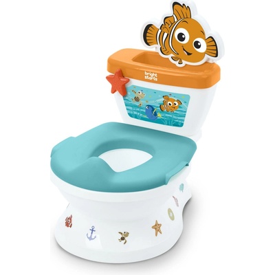 BRIGHT STARTS Toaleta detská so zvukom Finding Nemo My Size Potty