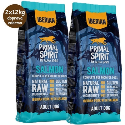 Primal Spirit Iberian Salmon 2 x 12 kg