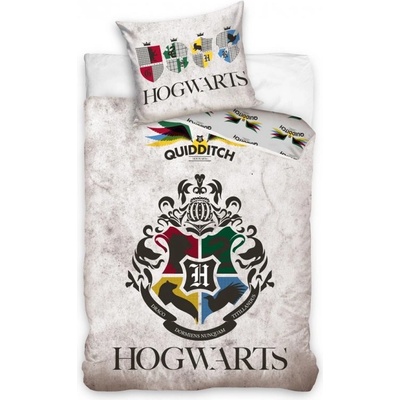Carbotex obojstranné bavlna obliečky HARRY POTTER 140x200 70x90 HP191061