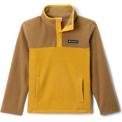 Columbia Детски поларен пуловер Columbia Kid's Steens Mtn II 1/4 Snap Fleece Pull-Over Fleece jumper - Squash / Delta / Stinger (704-4214-1215)
