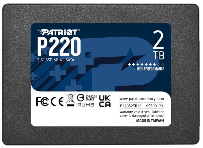 Patriot P220 2.5 2TB SATA3 (P220S2TB25)