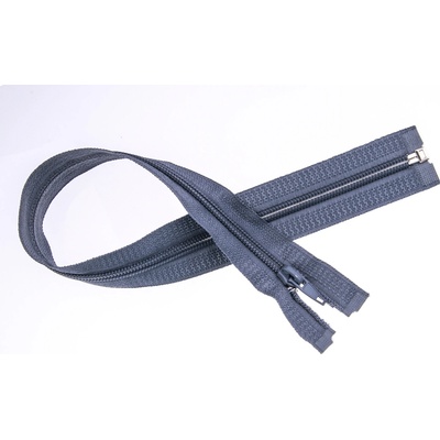 Zip rozpínací 6mm/40cm Varianta: šedý