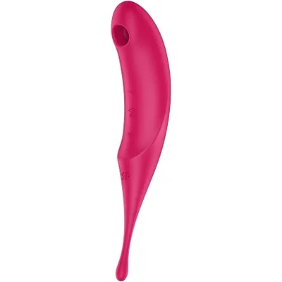Satisfyer Презаредим 2 в 1 засмукващ и вибриращ стимулатор Satisfyer Twirling Pro