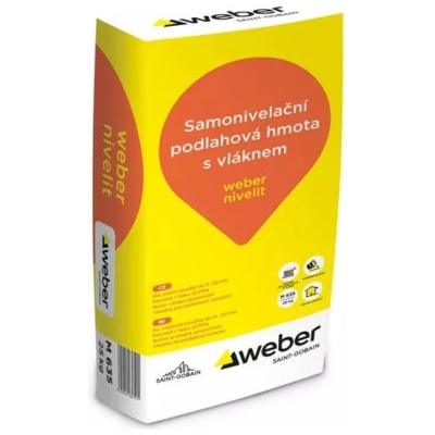 WEBER Samonivelační hmota Weber Nivelit 25kg – Zbozi.Blesk.cz