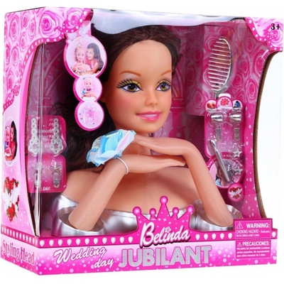 Mamido Česací hlava panenky na stylizaci účesů 8830