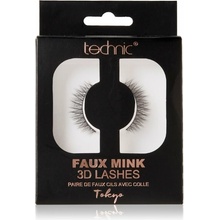 Technic Cosmetics Faux Mink umělé řasy Tokyo 1 pár