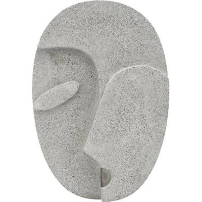 House Doctor Betonová nástěnná dekorace Face 32 cm