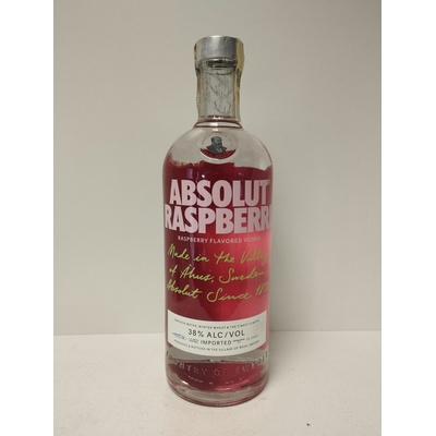 Absolut Raspberry 40% 1 l (holá láhev)