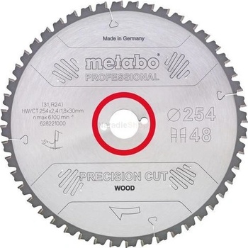 Metabo Pílový kotúč HW/CT 305x30, 84 WZ 5°neg