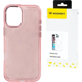 Wozinsky Glitter Case за Samsung Galaxy S25+ - розов с блясък (5907769369865)