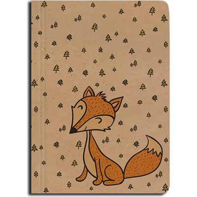 Notes linkovaný A6 kraft Liška – Zbozi.Blesk.cz