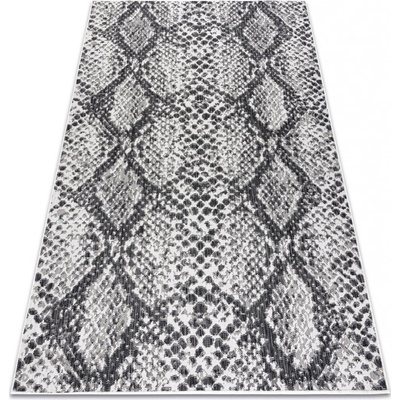 Dywany Łuszczów Sion Sisal Snake`s skin 22162 ecru/Black