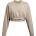 Under Armour Блуза Under Armour Women's Rival Terry Cropped Sweatshirt - TimberWolf/Wht
