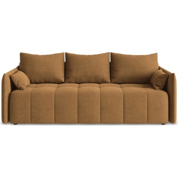 makamii Теракотен разтегателен диван с място за съхранение 225 cm Moku - Makamii (MOKU_3SF_41_P1_C3)