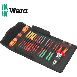 Wera Комплект Kraftform Kompakt VDE изолирани инструменти - отвертки, накрайници и клещи / WERA 05006612001 / 17 части (WERA 05006612001)