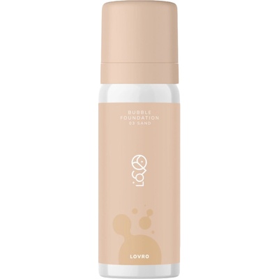 Lovro Bubble Foundation make-up 03 sand 50 ml