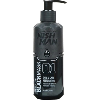 Nish Man Peel-off black mask 200 ml