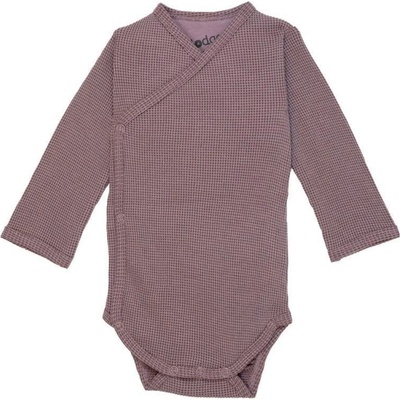 LODGER Hydrofilné zavinovacie body s dlhým rukávom Romper Ciumbelle Rose