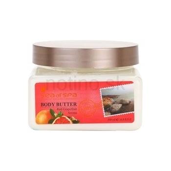 Sea of Spa Essential Dead Sea Treatment telové maslo s minerálmi z Mŕtveho mora Red Grapefruid (Body Buttert) 350 ml