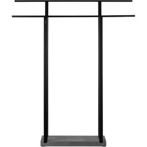 blomus Закачалка за кърпи Menoto 90 см черна (66310)