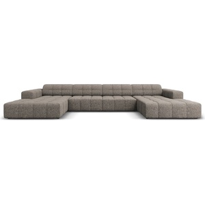 Cosmopolitan Design Тъмносив ъглов диван ("U" форма) Chicago - Cosmopolitan Design (COS_U_140_F1_CHICAGO6)