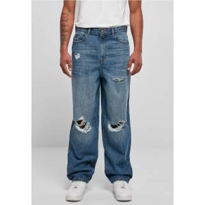 Urban Classics Мъжки широки дънки в син цвят Urban Classics 90s JeansMODEL542 SALE - , размер 34